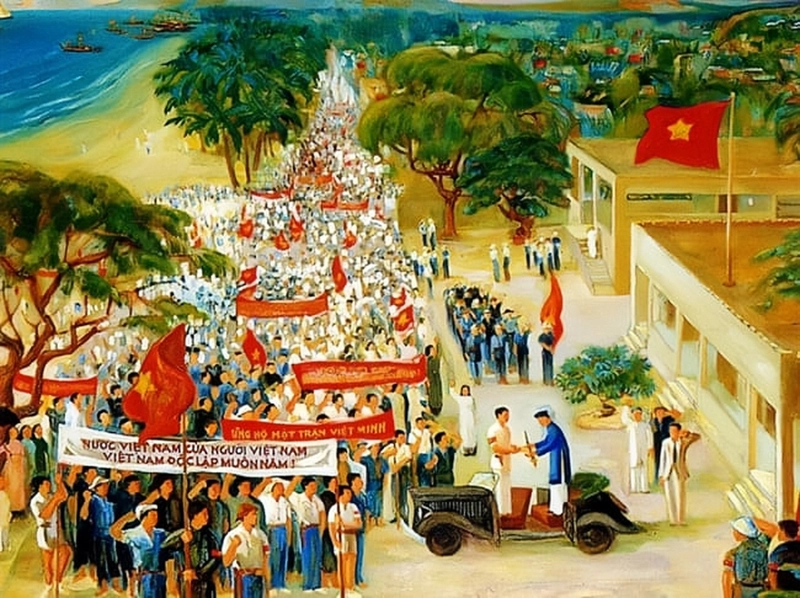 vẽ tranh đề tài quốc khánh 2 9 