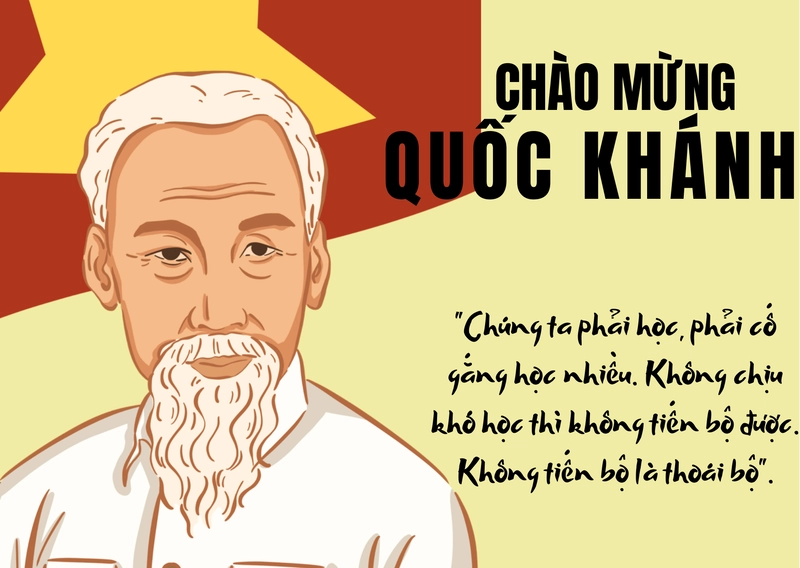tranh vẽ ngày 2/9 sáng tạo 