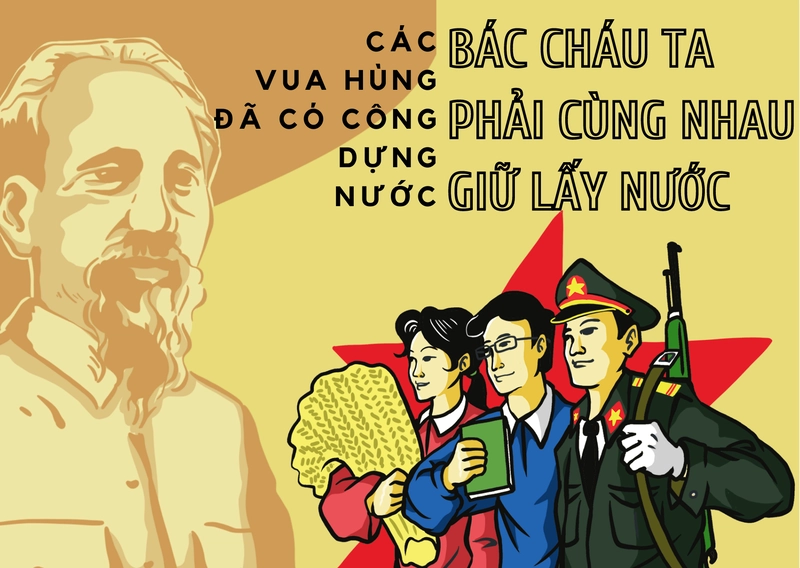 vẽ ngày quốc khánh cho bé tiểu học 