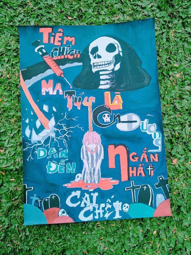 tranh tuyên truyền phòng chống ma túy đẹp 
