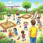 vẽ tranh thầy cô và mái trường lớp 3 dễ vẽ