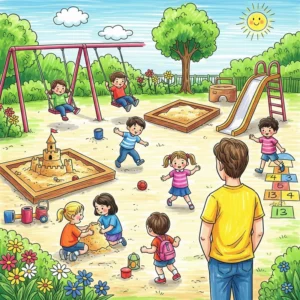 vẽ tranh thầy cô và mái trường lớp 3 dễ vẽ