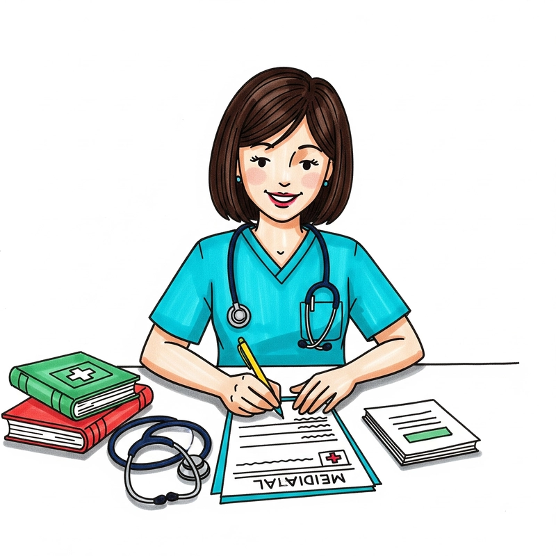 vẽ tranh về nghề bác sĩ tuyến đầu 