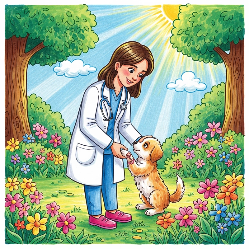 vẽ tranh về nghề bác sĩ ý nghĩa 