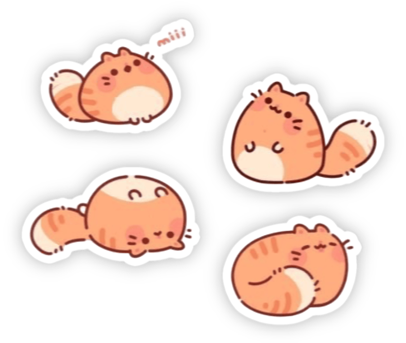 nhãn dán cute trên Messenger 