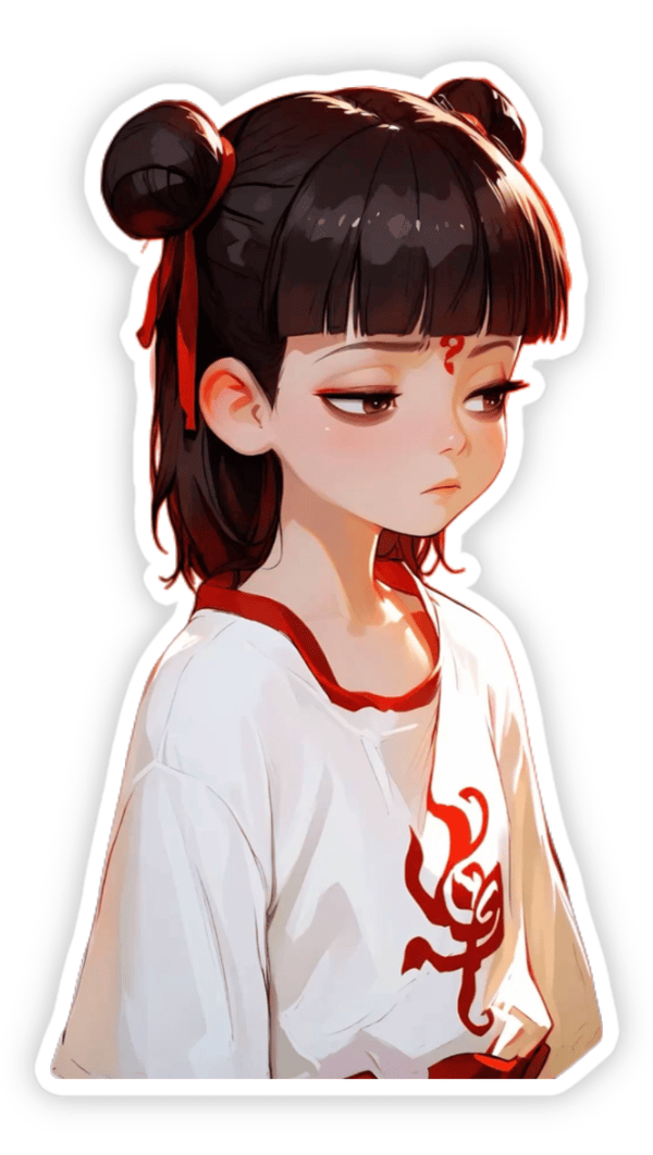 Hình Na Tra làm ảnh sticker