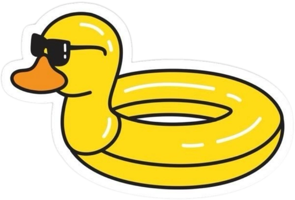 Hình ảnh sticker vàng ngộ nghĩnh