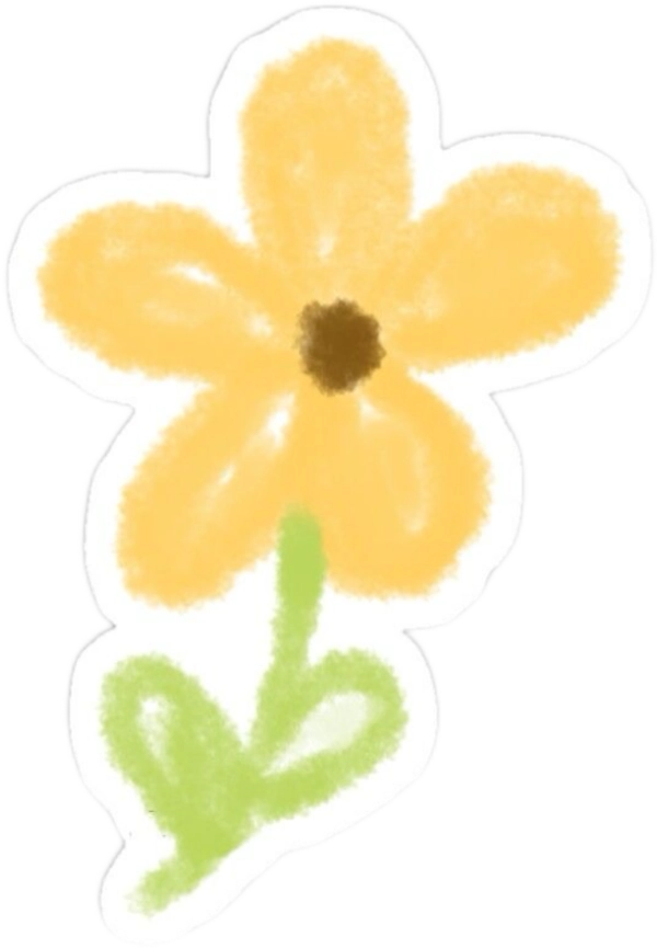 Hình ảnh sticker vàng nổi bật