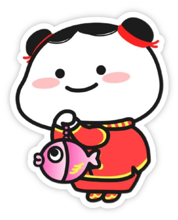 Hình dán Quby đáng yêu