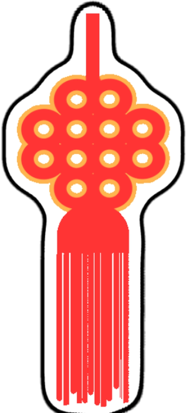 Nhãn dán màu đỏ