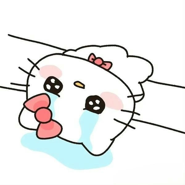 Sticker Hello Kitty messenger dễ thương cho fan