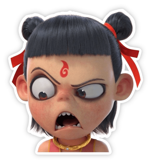 Sticker Na Tra Messenger đẹp