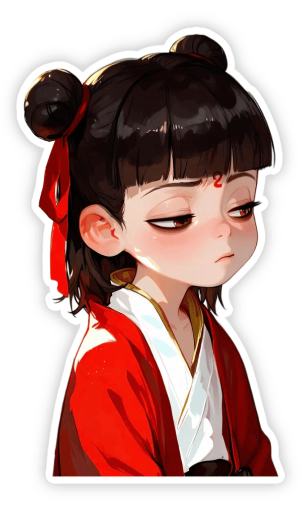 Sticker Na Tra ngộ nghĩnh