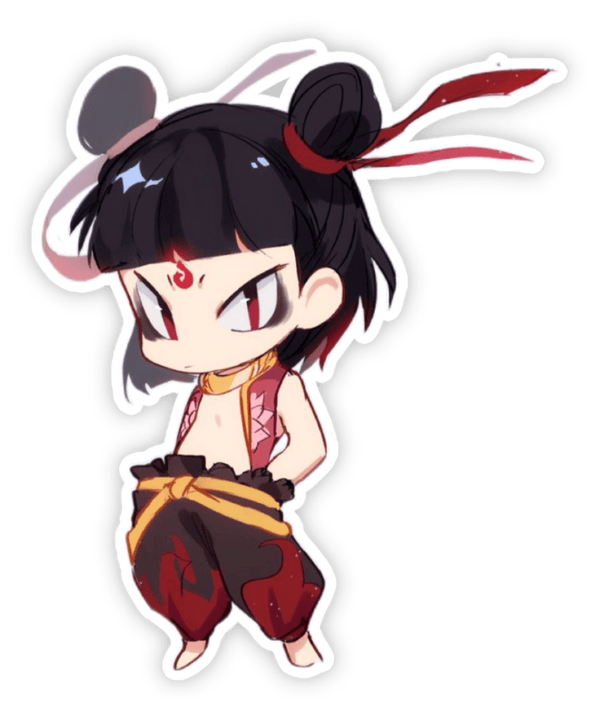 Sticker Natra cute trên Messenger