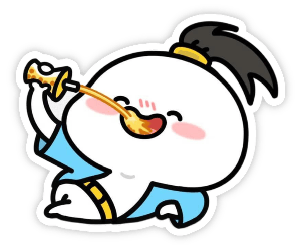 Sticker Quby chibi