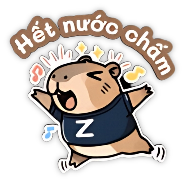 Sticker Zapy công sở hỏi