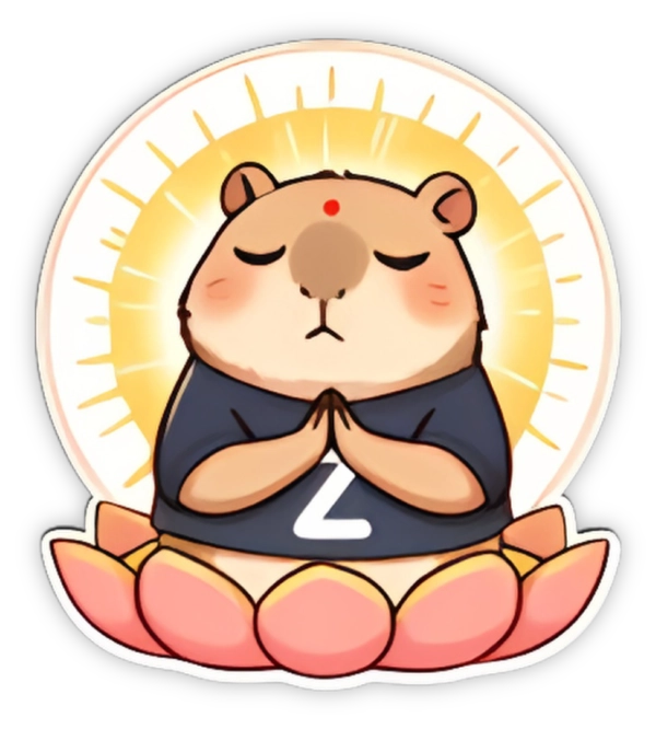 Sticker Zapy công sở mô phật