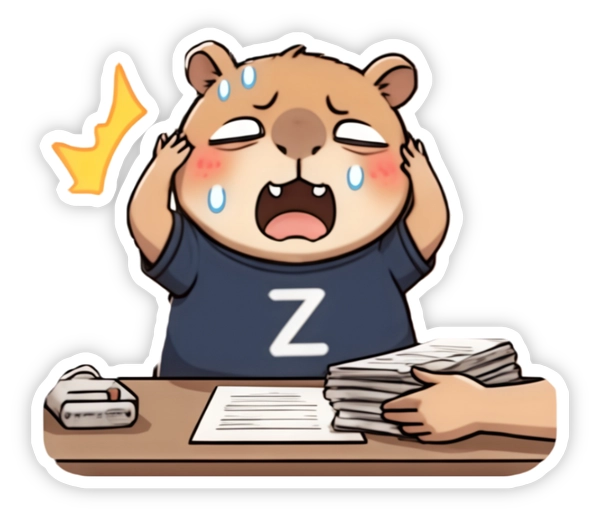 Sticker Zapy công sở