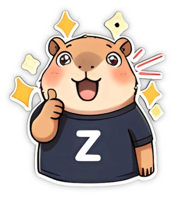 Sticker Zapy like