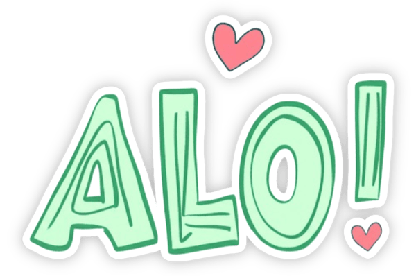 hình sticker alo vui nhộn 