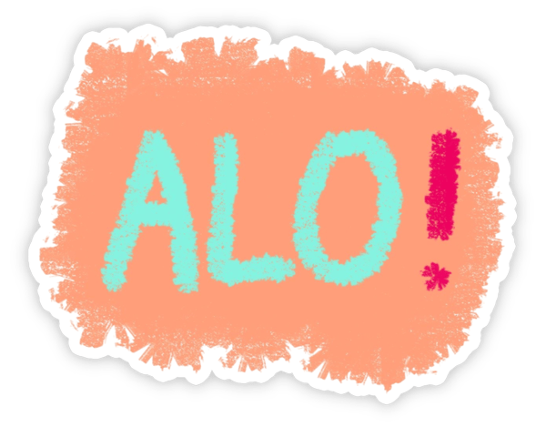 sticker alo ngộ nghĩnh sáng tạo 