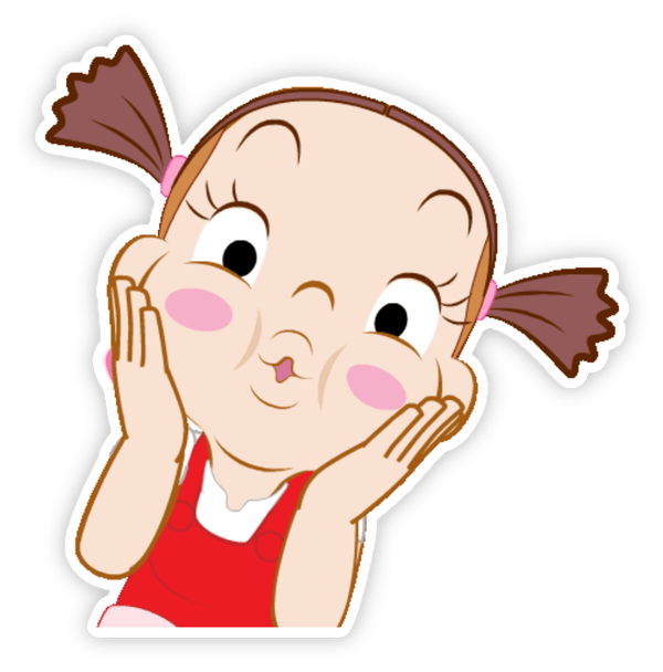 nhãn dán bựa Messenger sáng tạo 