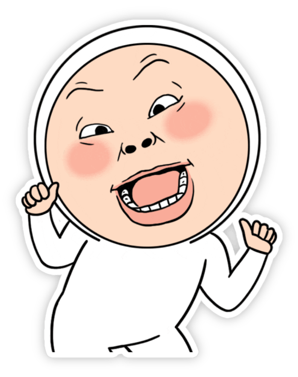 nhãn dán Messenger bựa cho cuộc trò chuyện 
