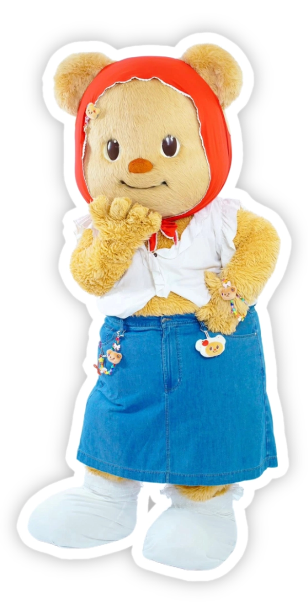 sticker Butterbear hài bựa
