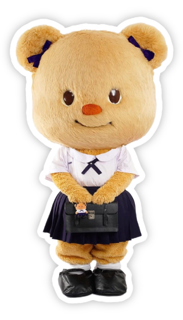 Sticker butter bear