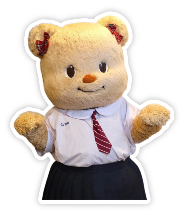 ảnh sticker Butterbear ngáo ngơ