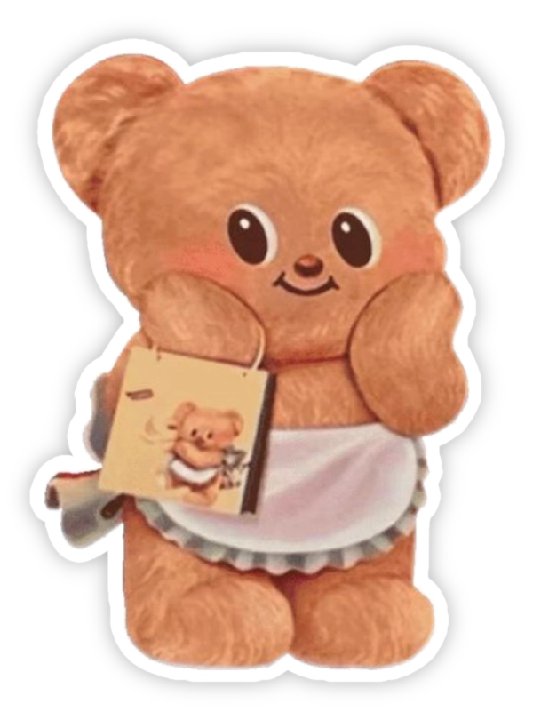 tải ảnh sticker Butterbear 