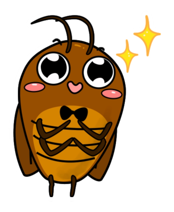 Sticker con gián 11