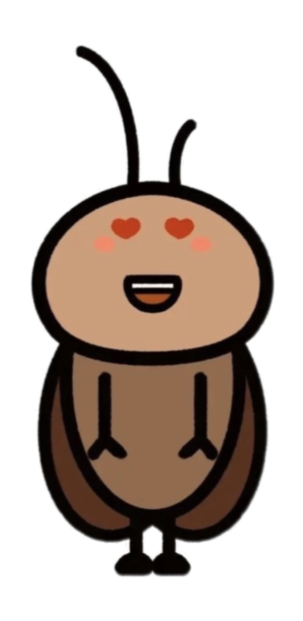Sticker con gián 16