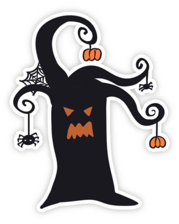 Sticker con ma lễ halloween