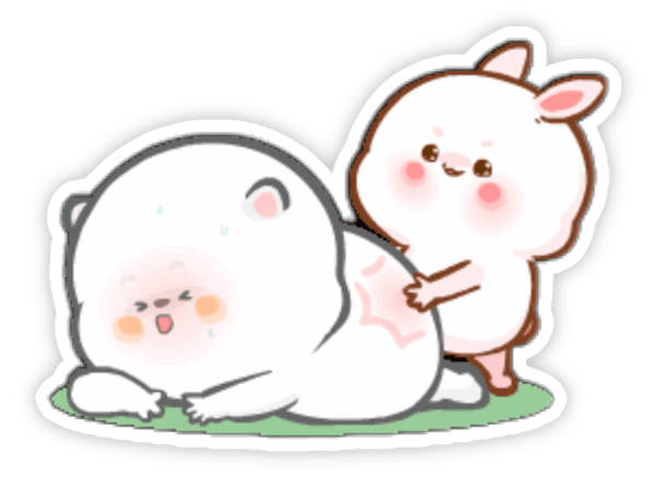 sticker meme đánh mông bá đạo 