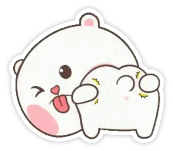 hình sticker đánh mông siêu hài 