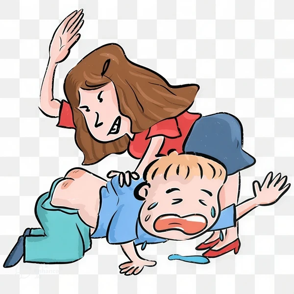 Sticker đánh mông vui vẻ đáng yêu