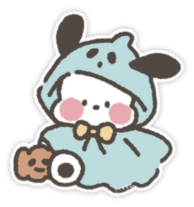 nhãn dán cute Messenger cho bạn