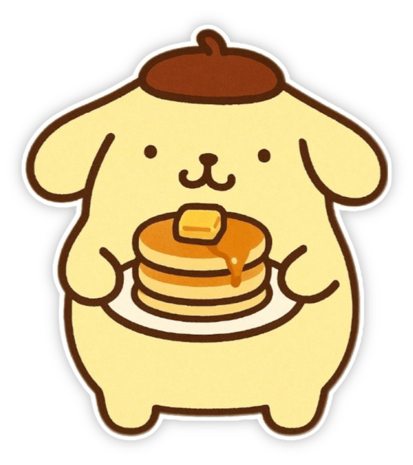 nhãn dán cute trên Messenger 