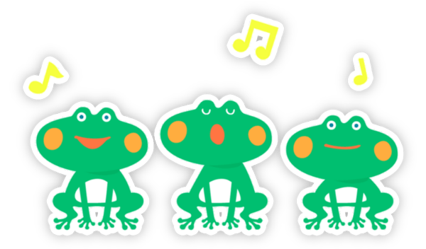 hình sticker ếch xanh hài hước 