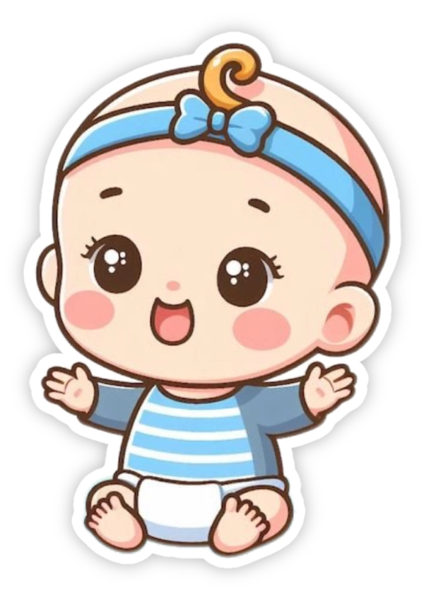 Sticker em bé 18