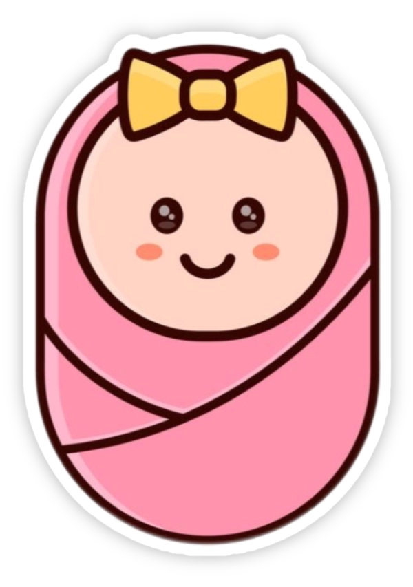 sticker trẻ em ngộ nghĩnh