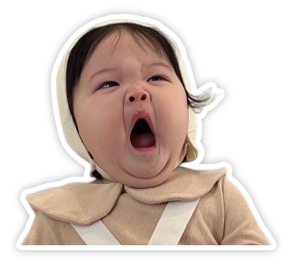 sticker trẻ em đáng yêu