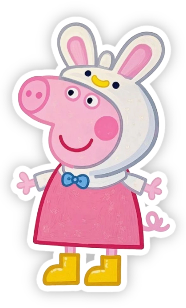 Sticker heo peppa xinh
