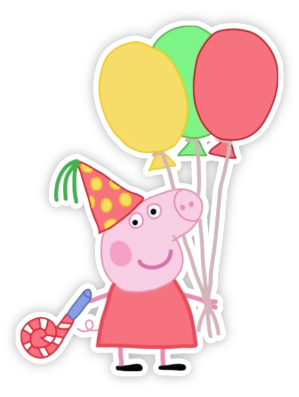 Sticker heo peppa đáng yêu