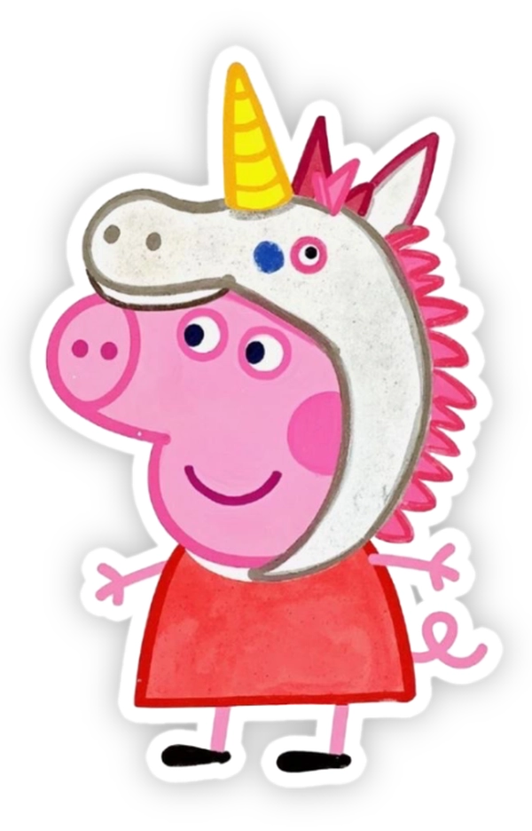 Sticker heo peppa ngộ nghĩnh