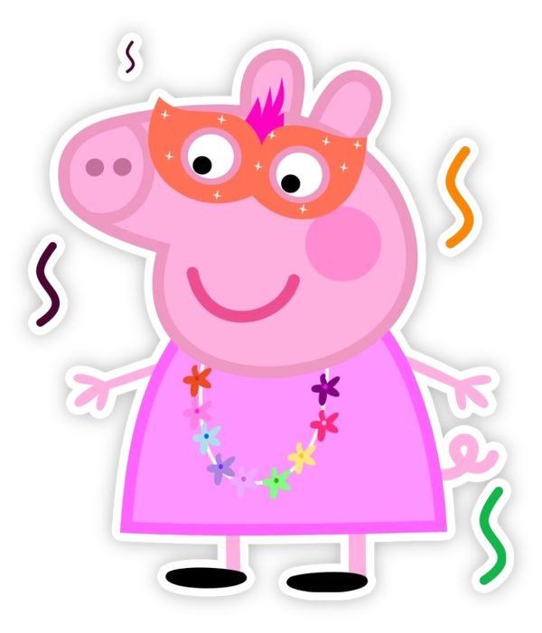 Sticker heo peppa mẹ