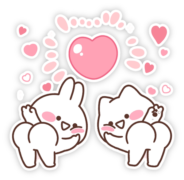 sticker mimi neko dễ dùng trong bình luận 