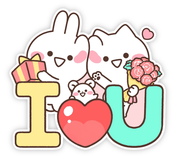 mimi neko sticker độc quyền cực cute 