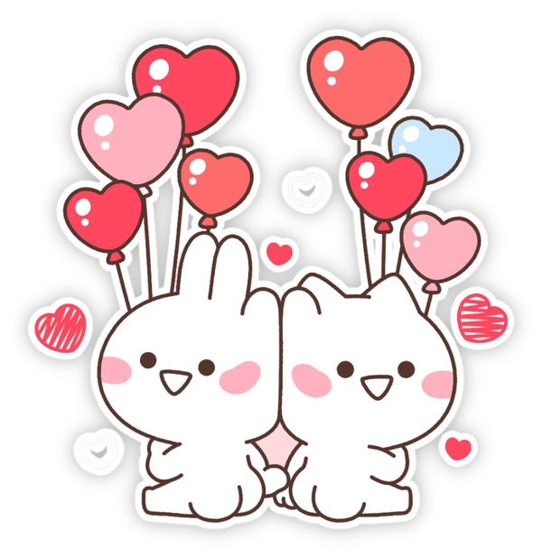 sticker mimi neko dành cho giới trẻ 